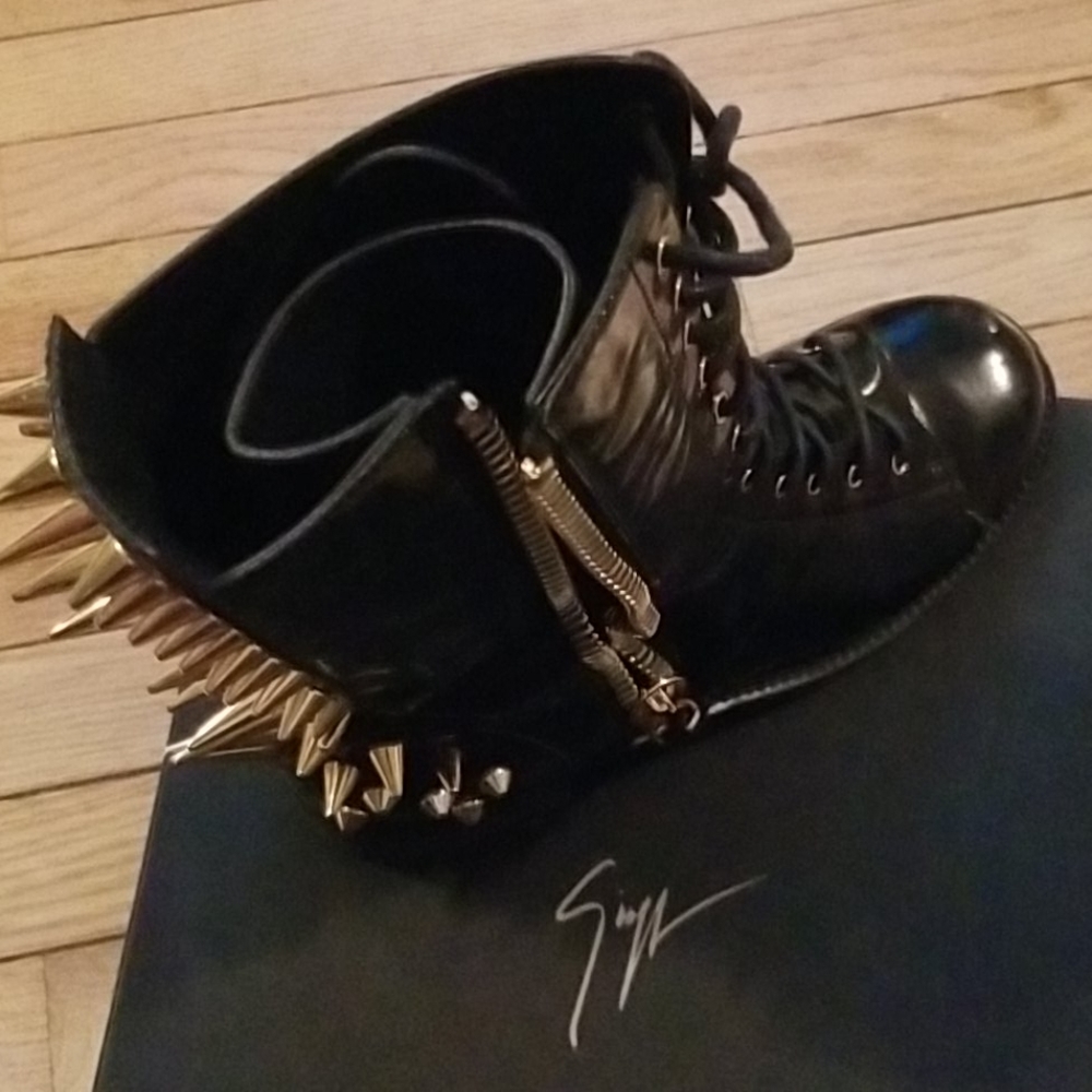 Patent Leather Boots